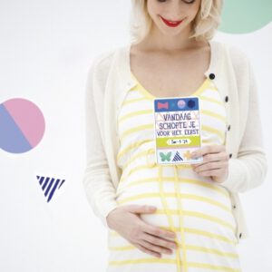 Origineel zwangerschapskado kopen? Milestone Pregnancy Cards