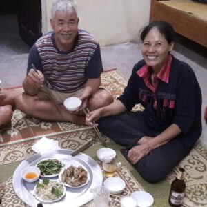gezinsmaaltijd in Vietnam