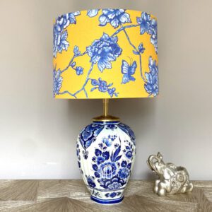 Delftsblauwe Lampen: Unieke Tafellampen Handgemaakt van Vintage Delftsblauwe Vazen